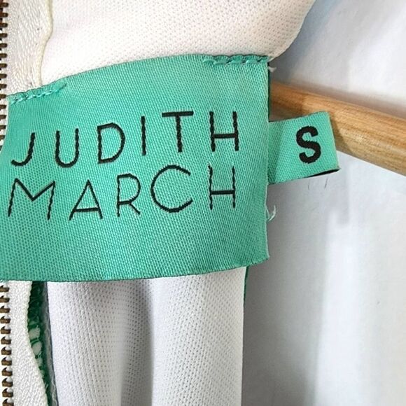 Anthropolgie Judith March Halter Tropical Palm Spring Summer Romper SZ Small - Picture 10 of 11